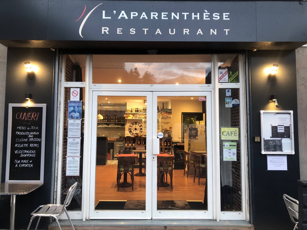 L’Aparenthèse - restaurant CORPS - restaurant CORPS